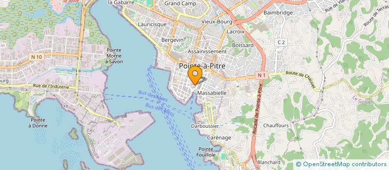 localisation de l'entreprise KA CONCEPT à POINTE-A-PITRE