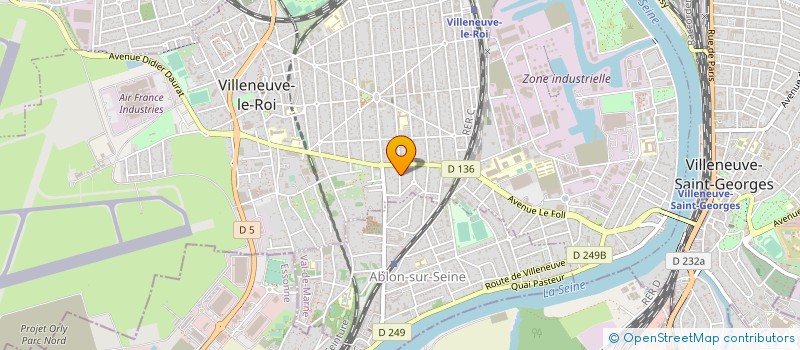 localisation de l'entreprise KA CONSTRUCTIONS  CHOISY-LE-ROI