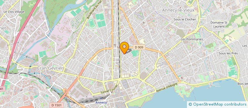 localisation de l'entreprise KA CONSULTING à ANNECY