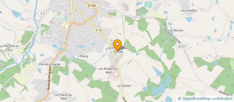 localisation de l'entreprise KA DANCE à SAINT-YRIEIX-LA-PERCHE