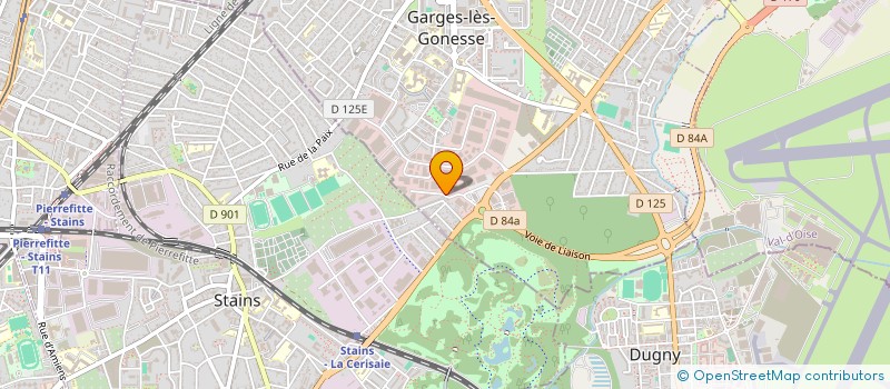 localisation de l'entreprise KA DE BE SCI à GARGES-LES-GONESSE