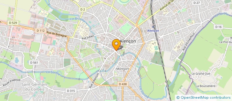 localisation de l'entreprise KA-DO à ALENCON