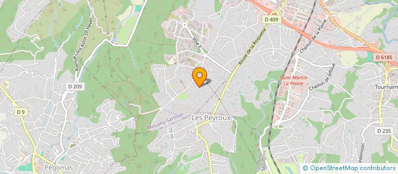localisation de l'entreprise KA EVENTS à MOUANS-SARTOUX