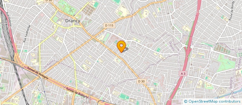 localisation de l'entreprise KA FA  DRANCY