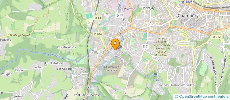 localisation de l'entreprise KA HOLDING à COGNIN