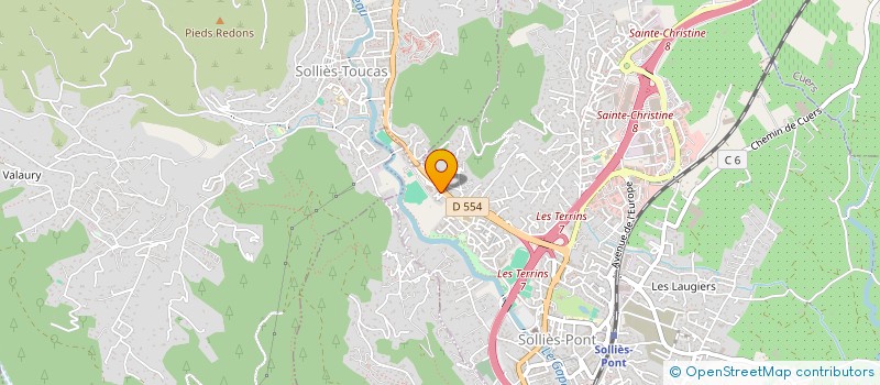 localisation de l'entreprise KA INVESTISSEMENT  SOLLIES-PONT