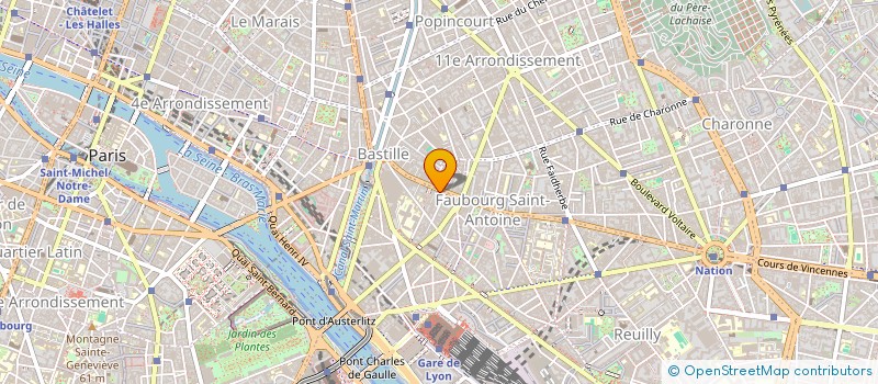 localisation de l'entreprise KA LIBRE PRODUCTIONS à PARIS 12