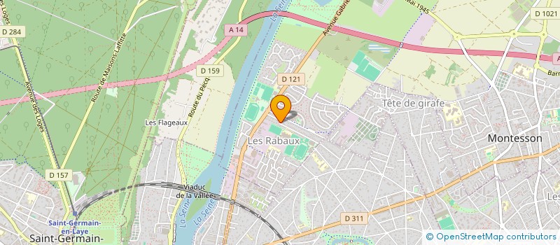 localisation de l'entreprise KA LING  MONTESSON