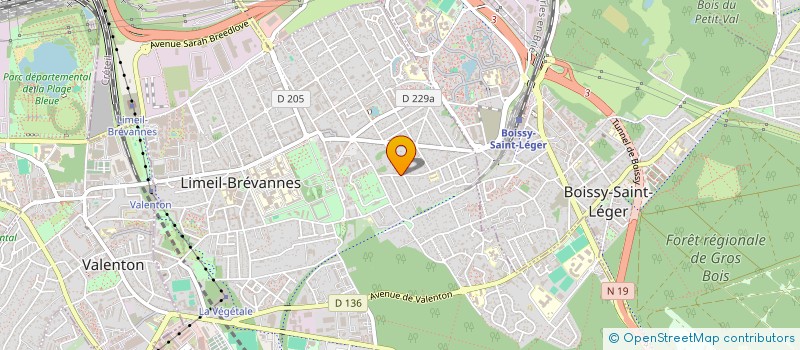 localisation de l'entreprise KA'MELODI  LIMEIL BREVANNES