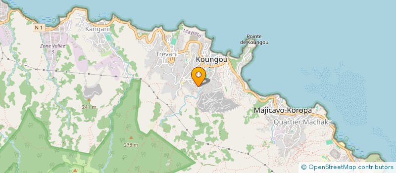 localisation de l'entreprise KA MOUHTAJ KOUNGOU  KOUNGOU