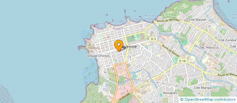 localisation de l'entreprise KA-NELYA  CAYENNE