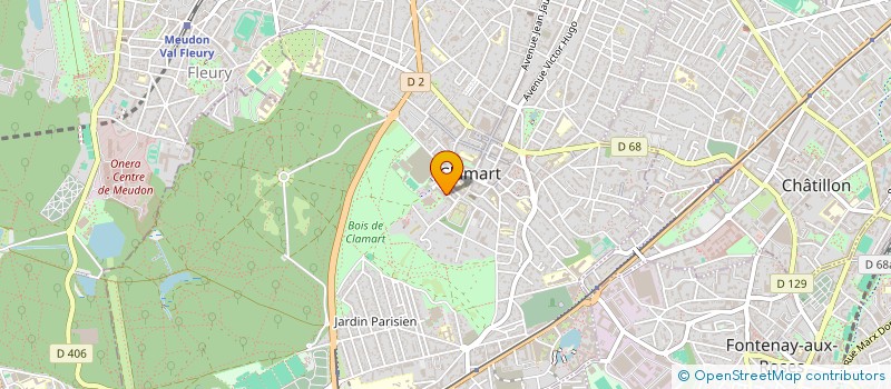 localisation de l'entreprise KA ORA à CLAMART