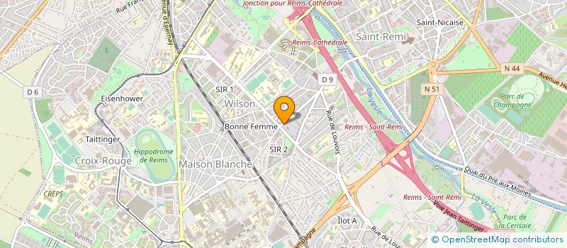 localisation de l'entreprise KA PLOMBERIE  REIMS