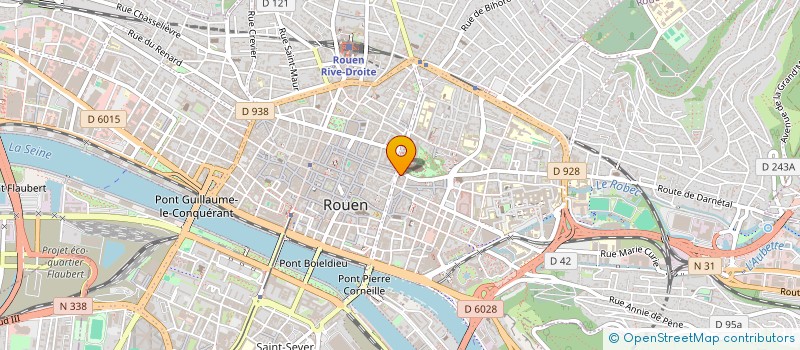 localisation de l'entreprise KA PROJECT à ROUEN