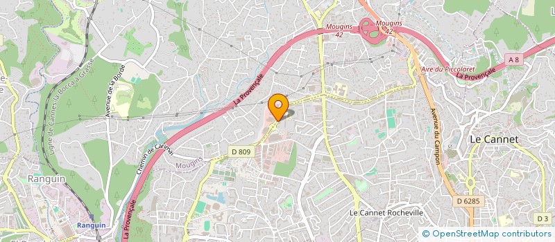 localisation de l'entreprise KA QU JI à LE CANNET