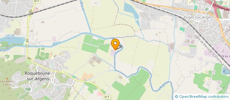localisation de l'entreprise KA'RENOVJARDINS à ROQUEBRUNE-SUR-ARGENS