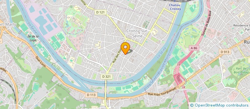 localisation de l'entreprise KA RHOT  CROISSY-SUR-SEINE