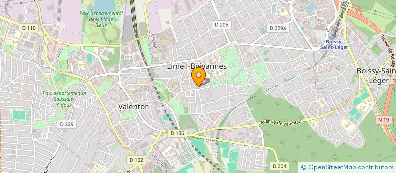 localisation de l'entreprise KA.SA TRANSPORT à LIMEIL-BREVANNES