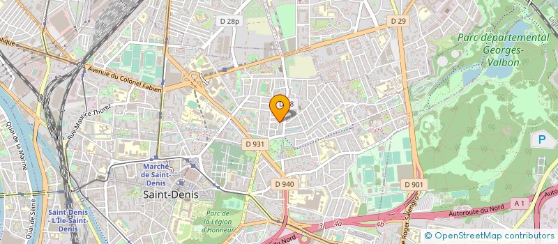 localisation de l'entreprise KA SAN FWONTYE (KSF) à SAINT DENIS