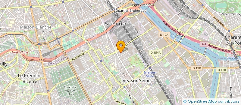 localisation de l'entreprise KA SENG à IVRY-SUR-SEINE
