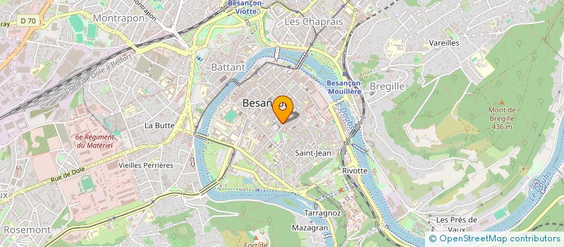 localisation de l'entreprise KA-SERVICES à BESANCON