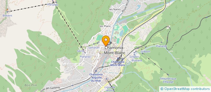 localisation de l'entreprise KA STREET FOOD à CHAMONIX-MONT-BLANC