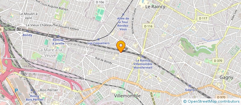 localisation de l'entreprise KA2D LAVAGE  VILLEMOMBLE