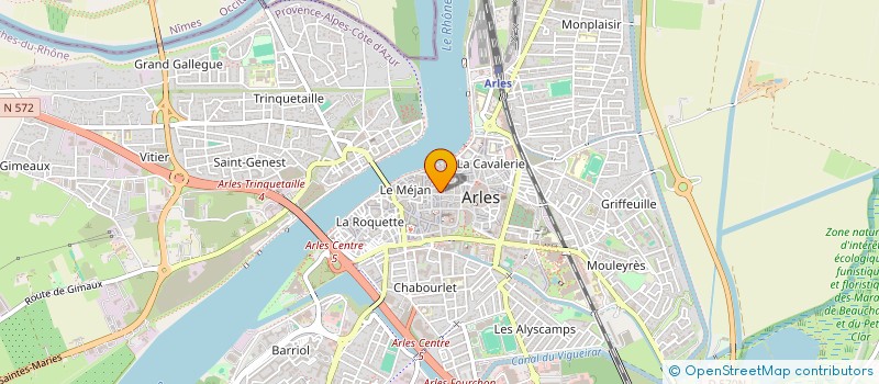 localisation de l'entreprise KA2M à ARLES