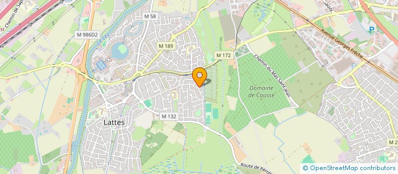 localisation de l'entreprise KAAB à LATTES