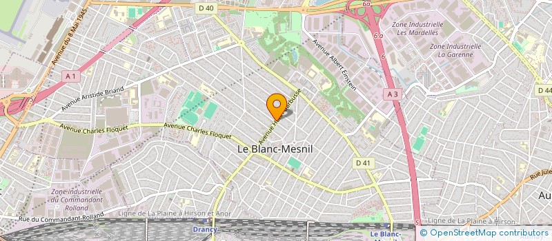 localisation de l'entreprise KAALI AMMAN à LE BLANC-MESNIL
