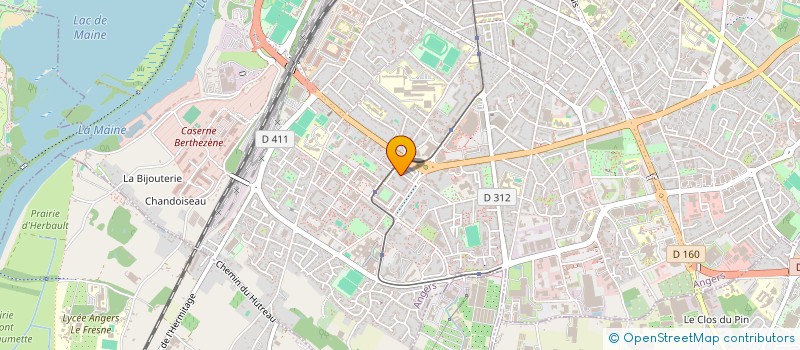 localisation de l'entreprise KAALI FORMATION à ANGERS