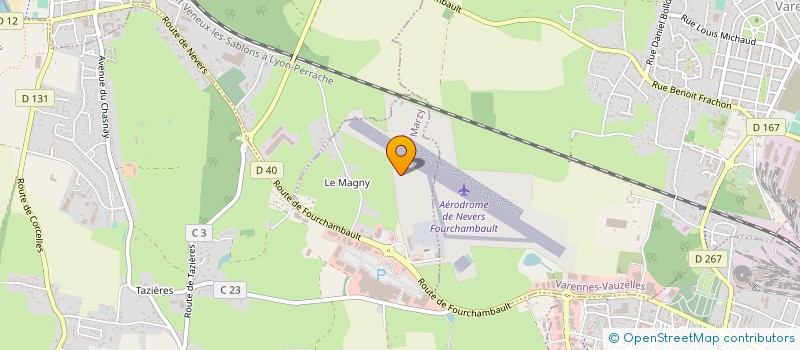 localisation de l'entreprise KAAM à MARZY