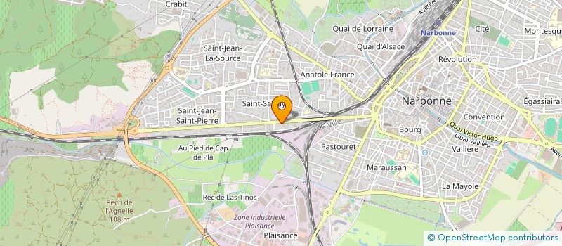 localisation de l'entreprise KAAN  NARBONNE