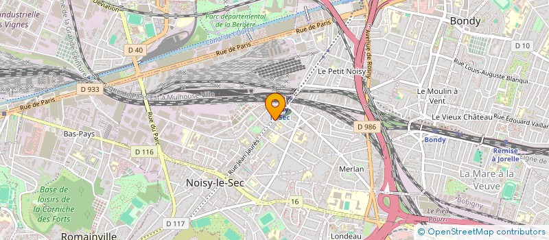 localisation de l'entreprise KAAN à NOISY-LE-SEC