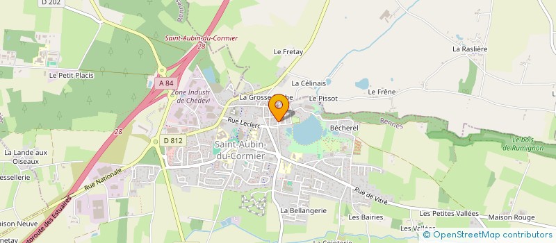 localisation de l'entreprise KAAN à SAINT-AUBIN-DU-CORMIER