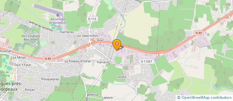 localisation de l'entreprise KAAN BRD à YVRAC