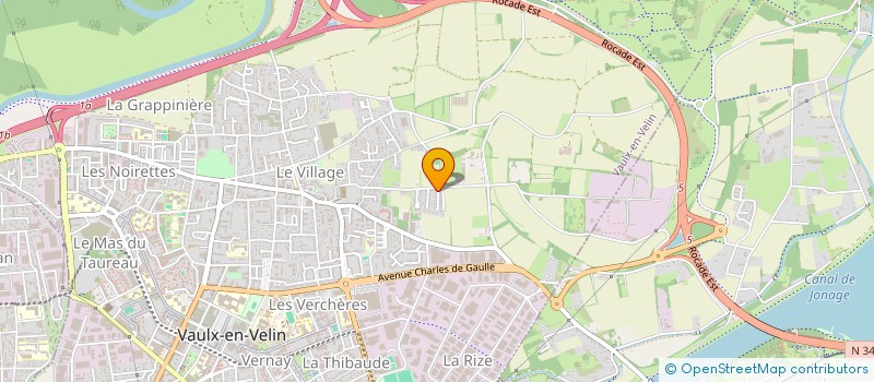 localisation de l'entreprise KAAN IMMOBILIER  VAULX-EN-VELIN