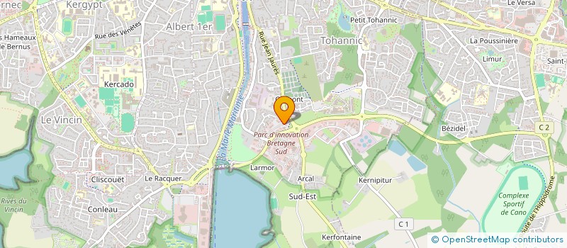 localisation de l'entreprise KAANOPEE à VANNES