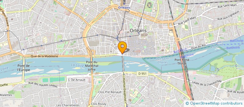 localisation de l'entreprise KAARGO à ORLEANS