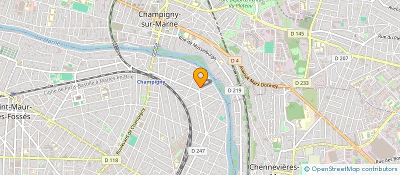 localisation de l'entreprise KAAS à SAINT-MAUR-DES-FOSSES