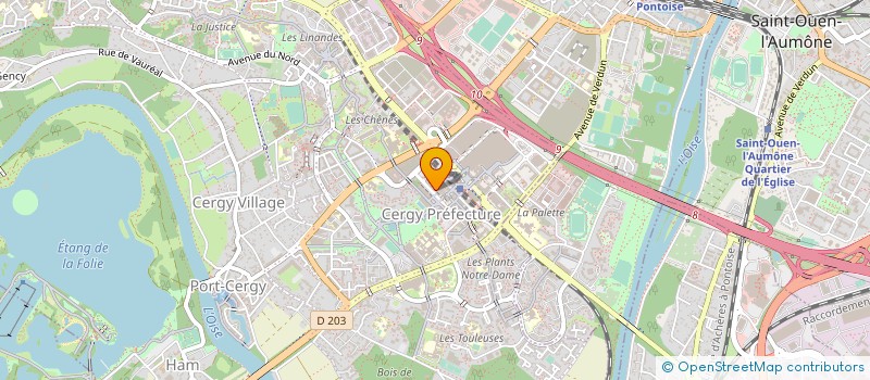 localisation de l'entreprise KAATYAK STORE SARL  CERGY