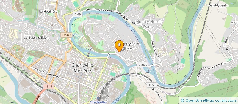 localisation de l'entreprise KAB  CHARLEVILLE-MEZIERES