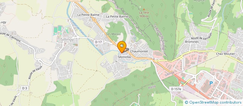 localisation de l'entreprise KAB  SILLINGY