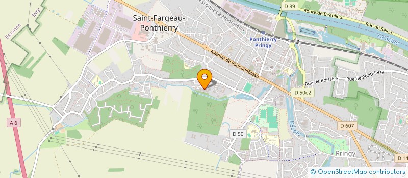 localisation de l'entreprise KAB AKLI à SAINT-FARGEAU-PONTHIERRY
