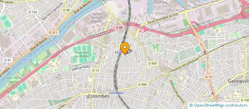 localisation de l'entreprise KAB CONSEILS  COLOMBES