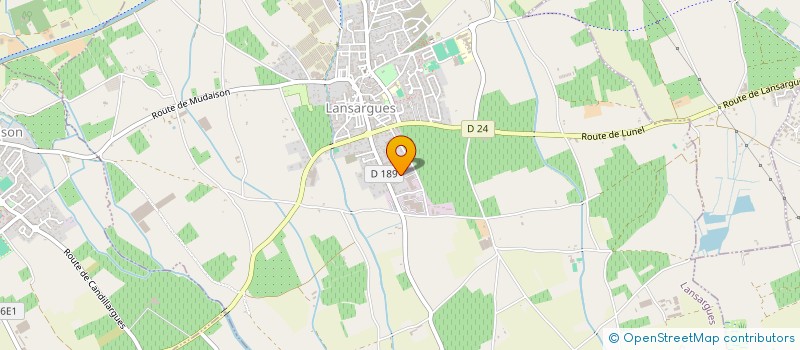 localisation de l'entreprise KAB CONSTRUCTION à LANSARGUES