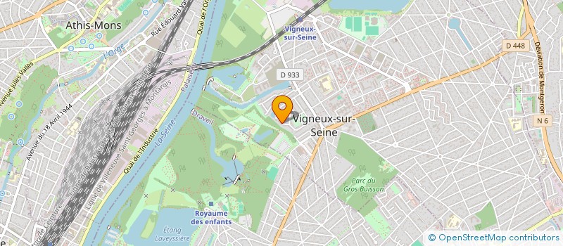 localisation de l'entreprise KAB HOLDING  VIGNEUX-SUR-SEINE