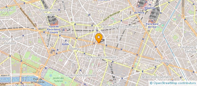 localisation de l'entreprise KAB. IMMO.  PARIS