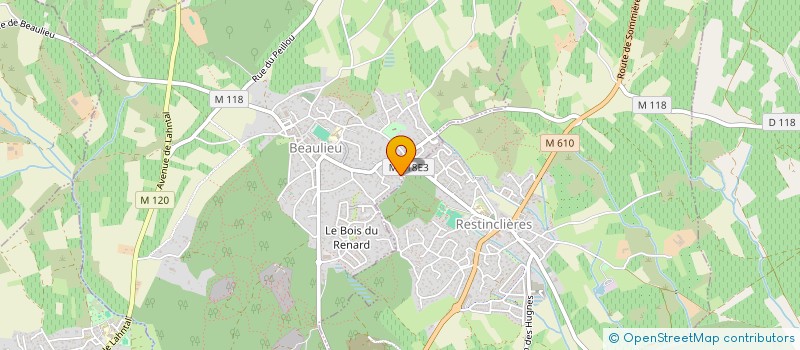 localisation de l'entreprise KAB MGMT à BEAULIEU