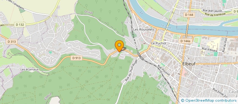 localisation de l'entreprise KAB NOOR  ELBEUF